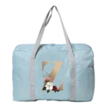 Gold Lettern Series Travel Bag Unisex Large Capacity Organizers Foldable Luggage Handbags Clothes Storage Duffle Carry on Bags - Image 7