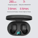 E6S TWS Wireless Headphones Sports Waterproof Bluetooth 5.0 Earphone  Stereo Headset with Microphone for Iphone Xiaomi Vivo Oppo - Image 3