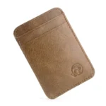 Men's Cardholder Wallet	Luxury Designer Genuine Leather Credit Card Holder Portable Small Purses for Women Cards Case - Image 11