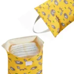 Baby Diaper Storage Box Diaper Paper Diaper Waterproof Storage Bag Reusable Waterproof Fashionable Printed Sleeping Bag - Image 3