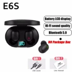 TWS E6S Wireless Bluetooth Headphones Waterproof Noise Cancelling LED Earbuds with Mic Wireless Headset  Bluetooth Earphones - Image 11