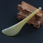 마사지 Natural White YakOx Horn Gua Sha for Face Scraper Tendon Stick Facial Massage Beauty Health Relax Eye Face Neck Back Body - Image 8
