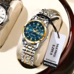 POEDAGAR Women Wristwatch Luxury Quartz Ladies Watch Waterproof Stainless Steel Luminous Date Week Women's Watches Dress Clock - Image 6