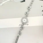 Hot Sale Graceful and Fashionable Diamond Swan Women's Watch Full Diamond Digital Female Student gold watch - Image 5