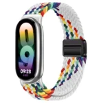 Adjustable Nylon Strap for Xiaomi Mi Band 9 Magnetic clasp bracelet Accessories for Xiaomi Mi Band 8/Mi Band 9 Smart Watch Belt - Image 5