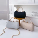 Elegant Glitter Evening Banquet Bag Rhinestone Box Shoulder Bag Crossbody Bag Ladies Clutch Bag Birthday party bag free shipping - Image 4