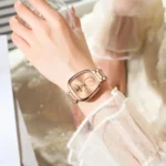 POEDAGAR Luxury Woman Watch Waterproof Stainless Steel Ladies Watch Fashion Quartz Women's Watches Elegant Simple Female Clock - Image 6