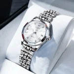 OLEVS Elegant Fashion Women's Watches Luxury Brand Original Quartz Watch for Ladies Waterproof Stainless Steel Luminous Date - Image 17
