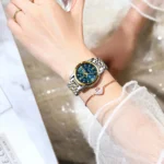 POEDAGAR Women Wristwatch Luxury Quartz Ladies Watch Waterproof Stainless Steel Luminous Date Week Women's Watches Dress Clock - Image 5