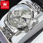 OLEVS Top Luxury Brand Quartz Couple Watch Waterproof Watch Lover Gift Nightglow Classic Date Week Clock His or Her Set Watch - Image 12