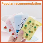 2PCS Women Men Business Credit Card Holder ID Card Holders Case Pouch PVC Cartoon Cute Travel Card Holder Cover Wallet Simple - Image 5