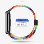 Adjustable Nylon Strap for Xiaomi Mi Band 9 Magnetic clasp bracelet Accessories for Xiaomi Mi Band 8/Mi Band 9 Smart Watch Belt - Image 6