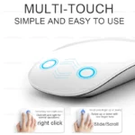 For APPLE Original Multi-Touch Surface Magic Mouse For Macbook Pro Air Mini Laptop Tablet PC iPad Bluetooth 5.0 Wireless Mouse - Image 2