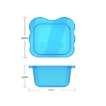 Baby Food Storage Snack Containers Baby Learning Dishes Auxiliary Bowl Portable Sealed Storage Boxs Can Microwave BPA Free - Image 4