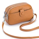 Woman Messenger Bag Genuine Leather Crossbody Bag Quality Clutch Bag Style Fashion Trend Women Handbag Dual Purpose Leisure Bag - Image 9
