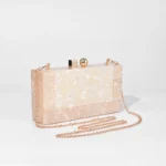 Patchwork Fashion Acrylic Shoulder Bag Crossbody Chain Clutch Evening Summer Mobile Phone Black Purse Female Bags Party Small
