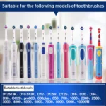 Professional Portable Travel Case for Braun/Oral B Electric Toothbrush, Family Use Light Plastic Holder Protective Storage Box - Image 2