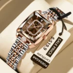 POEDAGAR Luxury Watch For Woman Elegant Waterproof Calendar Ladies Watch Rectangle Stainless Steel Quartz Women's Watches Female - Image 12