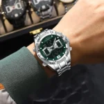 POEDAGAR LED Luxury Men Watch Sports Dual Time Display Digital Luminous Week Date Man Wristwatch Electronic Quartz Men's Watches - Image 6
