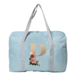 Gold Lettern Series Travel Bag Unisex Large Capacity Organizers Foldable Luggage Handbags Clothes Storage Duffle Carry on Bags - Image 17