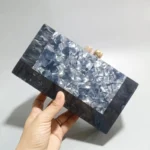 Patchwork Fashion Acrylic Shoulder Bag Crossbody Chain Clutch Evening Summer Mobile Phone Black Purse Female Bags Party Small - Image 12
