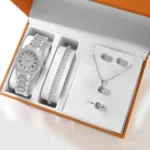 Fashion Women Luxury Diamond Watches Bracelet Ladies Quartz Watch Rose Gold Womens Wristwatch Shiny Crystal Reloj Mujer Boxless - Image 3
