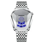 Binbond Top Luxury Brand Trend Cool Men's Wrist Watch Stainless Steel Technology Fashion Quartz Watch For Men JiChe01 - Image 10