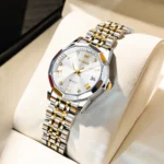 OLEVS Elegant Fashion Women's Watches Luxury Brand Original Quartz Watch for Ladies Waterproof Stainless Steel Luminous Date - Image 19