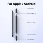 For Apple Android Stylus Pencil For Ipad 10 Pro Air 3 in 1 Universal Pens For Samsung Xiaomi Huawei Redmi Tablet Phone Touch Pen - Image 9