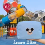 Classic Noir Tote with Jumbo Mickey Patch Large Capacity Shoulder Bag Fashion Minnie Handbag Bags Female Travel Shopping Bag - Image 24