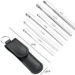 6PCS Ear Cleanser Spoon Health Care Earpick Ear Cleaner Wax Removal Tool Earpick Sticks Earwax Remover Curette Ear Pick Cleaning - Image 5