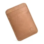 Men's Cardholder Wallet	Luxury Designer Genuine Leather Credit Card Holder Portable Small Purses for Women Cards Case - Image 7