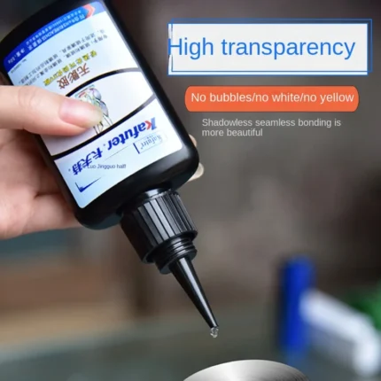 1PC 10/50g Kafuter UV Glue Curing Adhesive K-300 Transparent Crystal Glass Crystal Special Glue Adhesive Gule