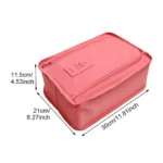 Multi Function Portable Travel Storage Bags Toiletry Cosmetic Makeup Bag Handbag Luggage Organizer Case Shoes Packing Cube Pouch - Image 2