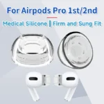 INfiter Crystal Airpods Pro Earbuds Replacement Airpods Pro 2 Ear Tips Airpods Pro 2 Eartip Airpods Pro Eartips Original Tips