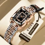 POEDAGAR Luxury Watch For Woman Elegant Waterproof Calendar Ladies Watch Rectangle Stainless Steel Quartz Women's Watches Female - Image 9