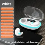 NEW X55 Wireless Sleep Earphone Noise Reduction Invisible Earphone Sleeping Headset Bluetooth Sport Headphones Earbuds - Image 7