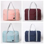 Foldable Travel Duffel Bag for Airlines Carry on Bag for Women and Girls Lightweight Large Capacity Sports Weekend Trip Overnigh - Image 6