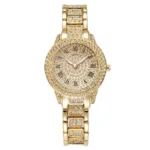 Fashion Women Luxury Diamond Watches Bracelet Ladies Quartz Watch Rose Gold Womens Wristwatch Shiny Crystal Reloj Mujer Boxless - Image 8