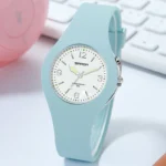 Hot Sale Ladies Fashion Shockproof Simple Watch Women Luxury Leisure Sports 50M Waterproof Luminous Dial Quartz Clock - Image 10