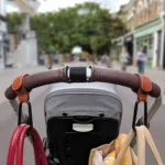 1pcs PU Leather Baby Stroller Hook for Pram Rotate 360 Degree Rotatable Cart Organizer Pram Hook Stroller Accessories - Image 3