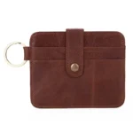 Mini Card	Holder Wallet for Men RFID Cardholder	with Zipper Women's Genuine Leather Purses High Quality Money Bag Gifts - Image 9