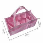 Portable Mummy Bag Bottle Storage Multi-Function Separate Bag Nappy Maternity Handbag Large Capacity Baby Tote Diaper Organizer - Image 5