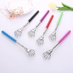 마사지기 Back Scratcher Telescopic Scratching Back Scratcher Massager Kit Scraper Extendable Telescoping Itch Health Products 괄사 - Image 2
