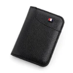 Luxury Men Card Holder Leather Thin Mini Men's Wallet Small Pocket Purse Women Bank Credit Card Holder for Men Card Wallets - Image 7