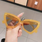 Fashion Cat Eye Sunglass Trendy Female Eyewear Luxury Irregular Frame Popular Women Travelling Sun Glasses Ultraviolet-proof - Image 6