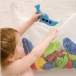 Baby Bath Toys Organizer Quick Dry Toddlers Mesh Net Bag for Bathroom Toy Storage Cartoon Shape Sand Beach Toys Storage Holder - Image 2