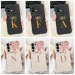 For Vivo Y29 4G Case 2025 Cute Crown Flower Letters Soft Silicone Cover For Vivo Y29 5G V2420 Y 29 Funda For VivoY29 Phone Cases