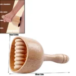 Wood Massage Tools Wooden Therapy Tools Massage Roller Lymphatic Drainage Health Care for Leg Back Arm Body Muscle Pain Relief - Image 16