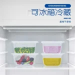 Baby Food Storage Snack Containers Baby Learning Dishes Auxiliary Bowl Portable Sealed Storage Boxs Can Microwave BPA Free